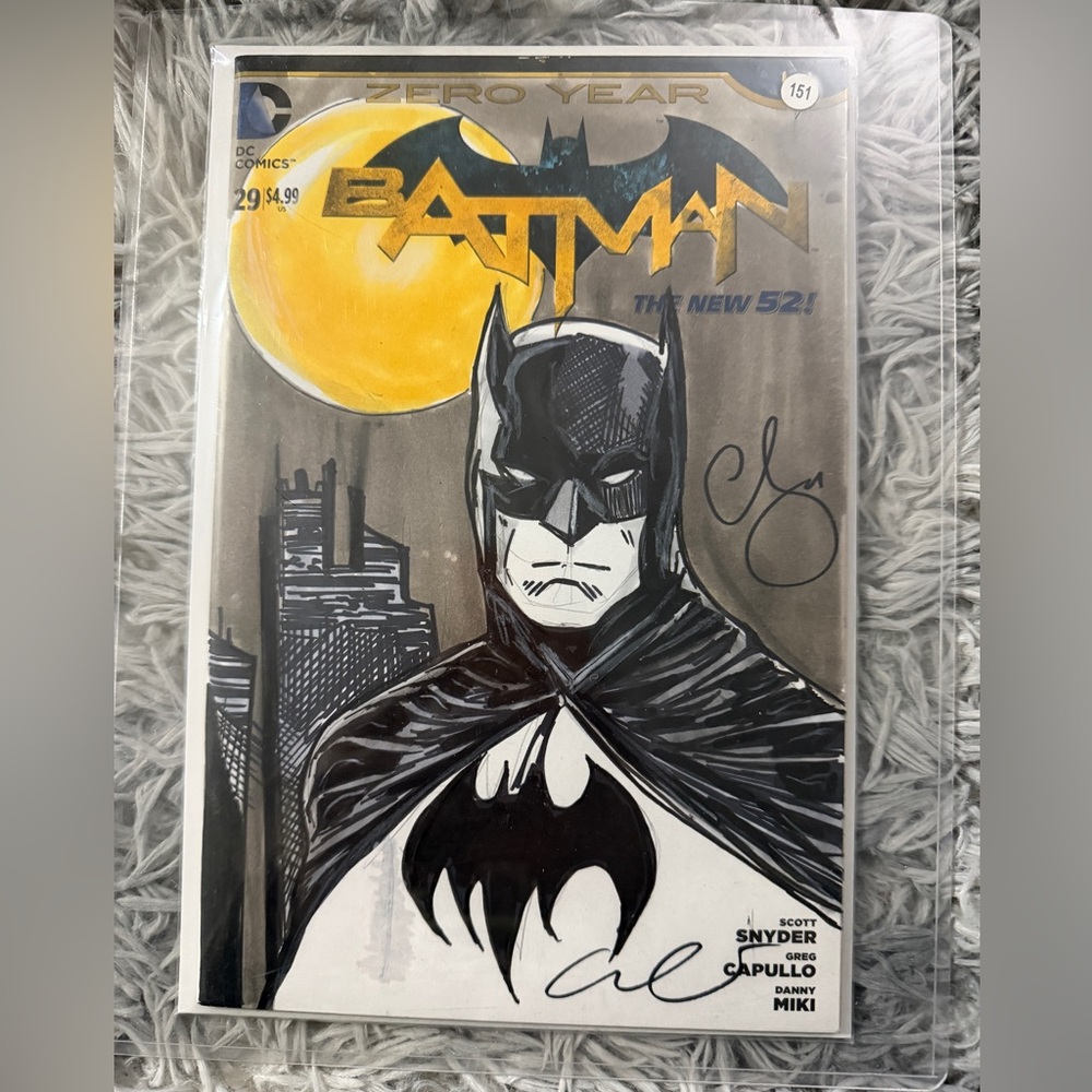 1/1 Batman Sketch by Easu and Isaac Escorza